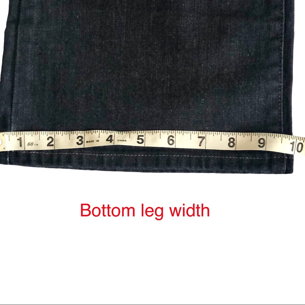 Levis 515 Women Blue Jeans Bootcut Two Pockets Front and Back Zipper Button 14 - Picture 9 of 15